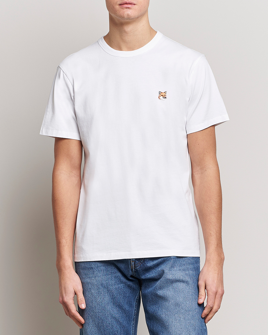 Herre | Tøj | Maison Kitsuné | Fox Head T-Shirt White
