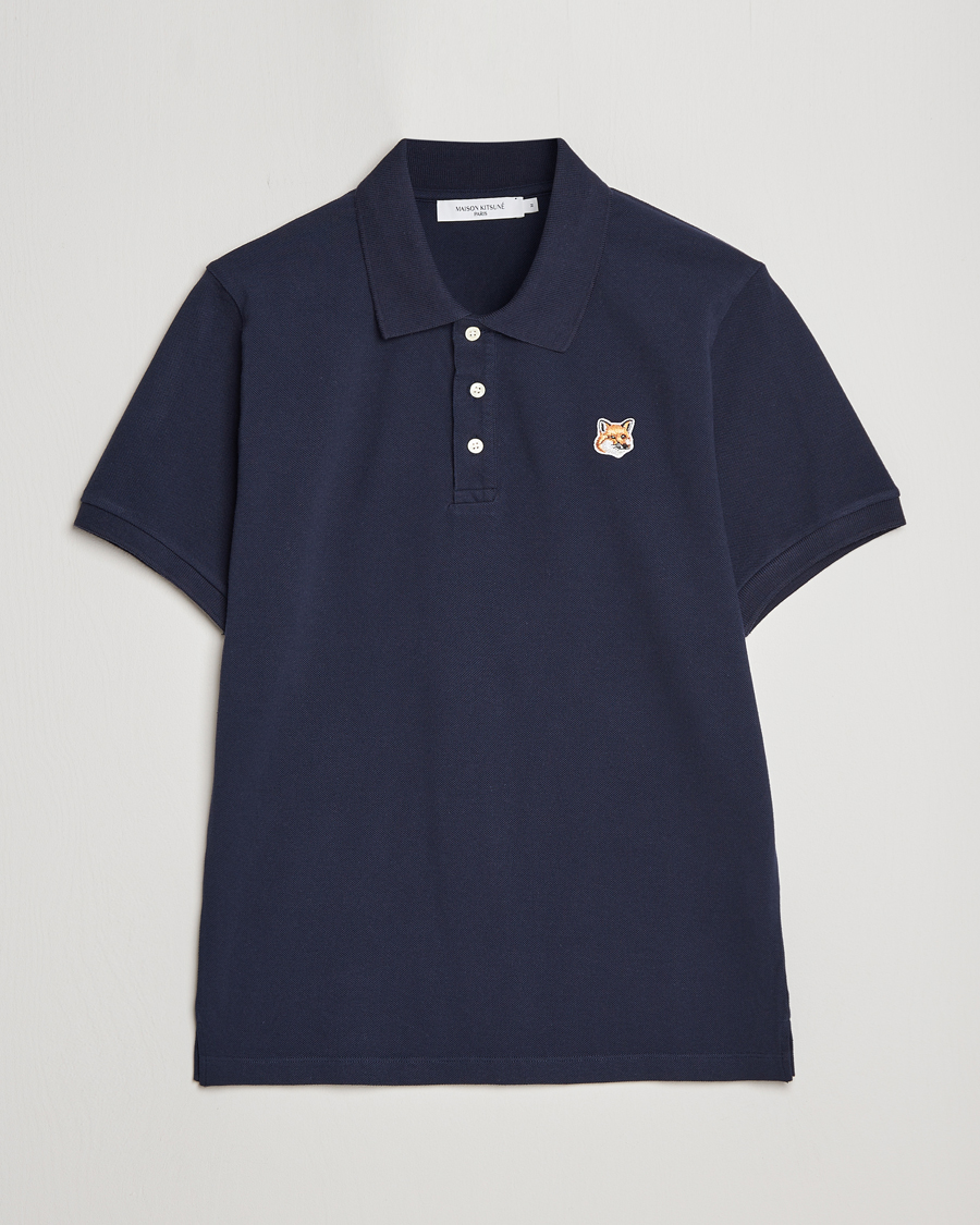 Herre | Polotrøjer | Maison Kitsuné | Fox Head Polo Navy