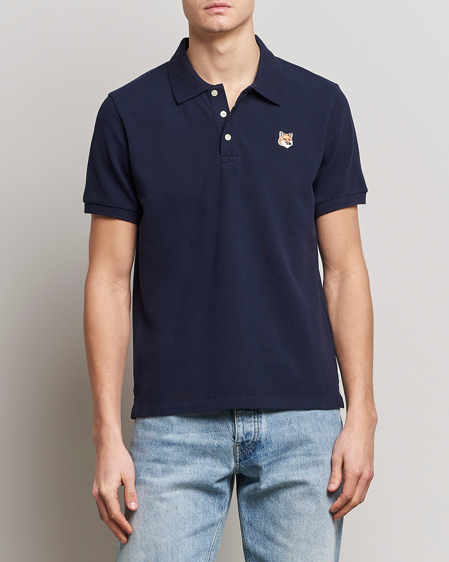 Herre | Polotrøjer | Maison Kitsuné | Fox Head Polo Navy
