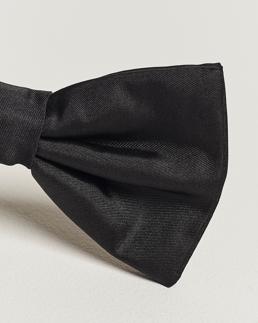 Herre | Butterfly | BOSS BLACK | Silk Pre Tie Black