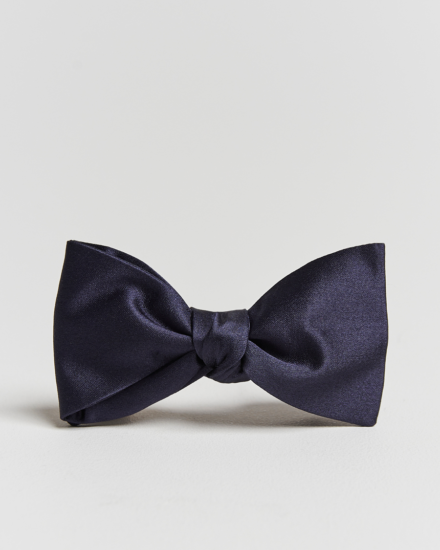 Herre | Butterfly | Amanda Christensen | Self Tie Silk Ceremony Navy