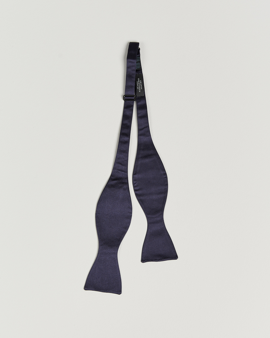 Herre | Butterfly | Amanda Christensen | Self Tie Silk Ceremony Navy