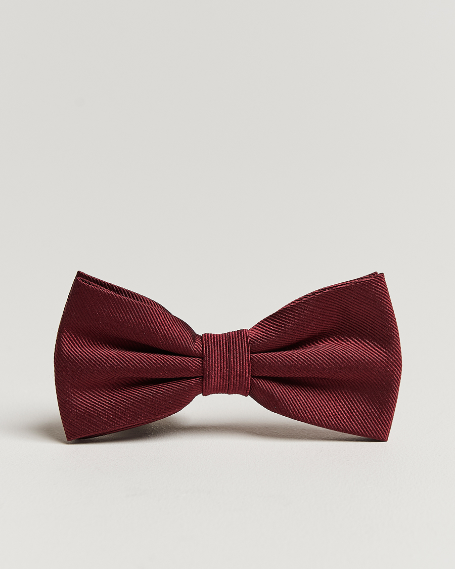 Herre | Butterfly | Amanda Christensen | Pre Tie Silk Bordeaux