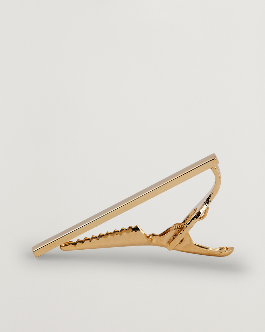 Herre | Amanda Christensen Tie Clip 4 cm Gold | Amanda Christensen | Tie Clip 4 cm Gold