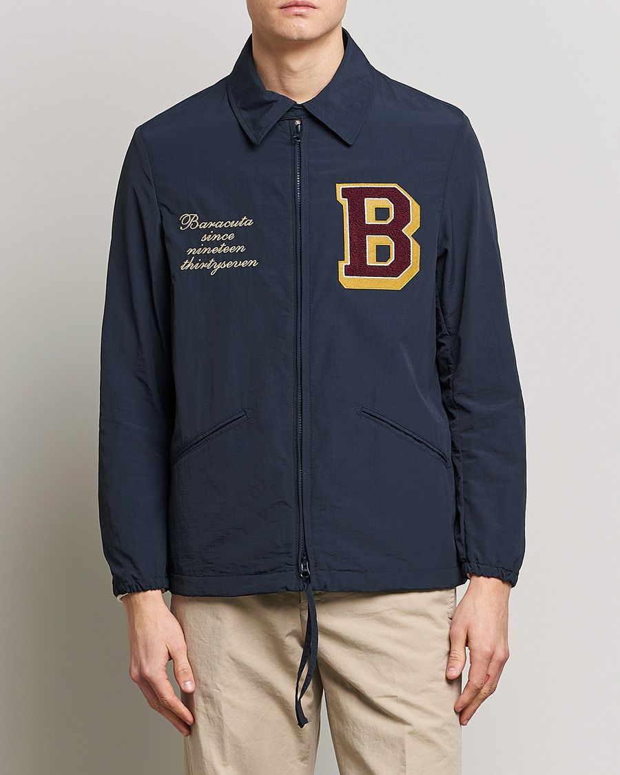 Herre | Klassiske jakker | Baracuta | Nylon Coach Jacket Navy