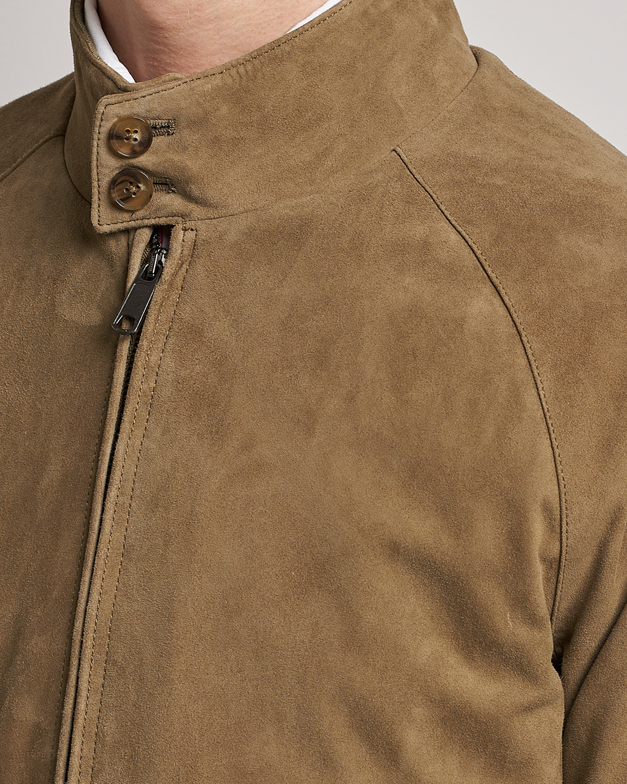 Herre | Jakker | Baracuta | G9 Suede Jacket Bark