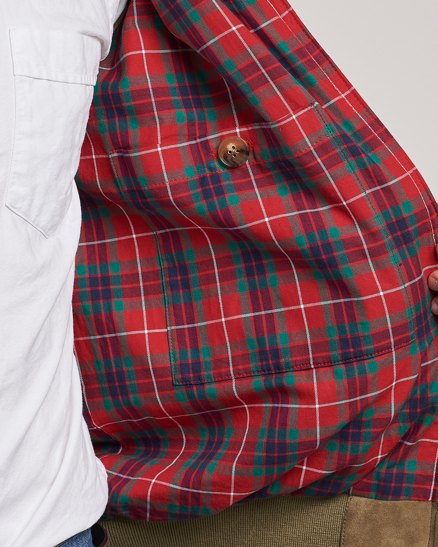 Herre | Jakker | Baracuta | G9 Suede Jacket Bark