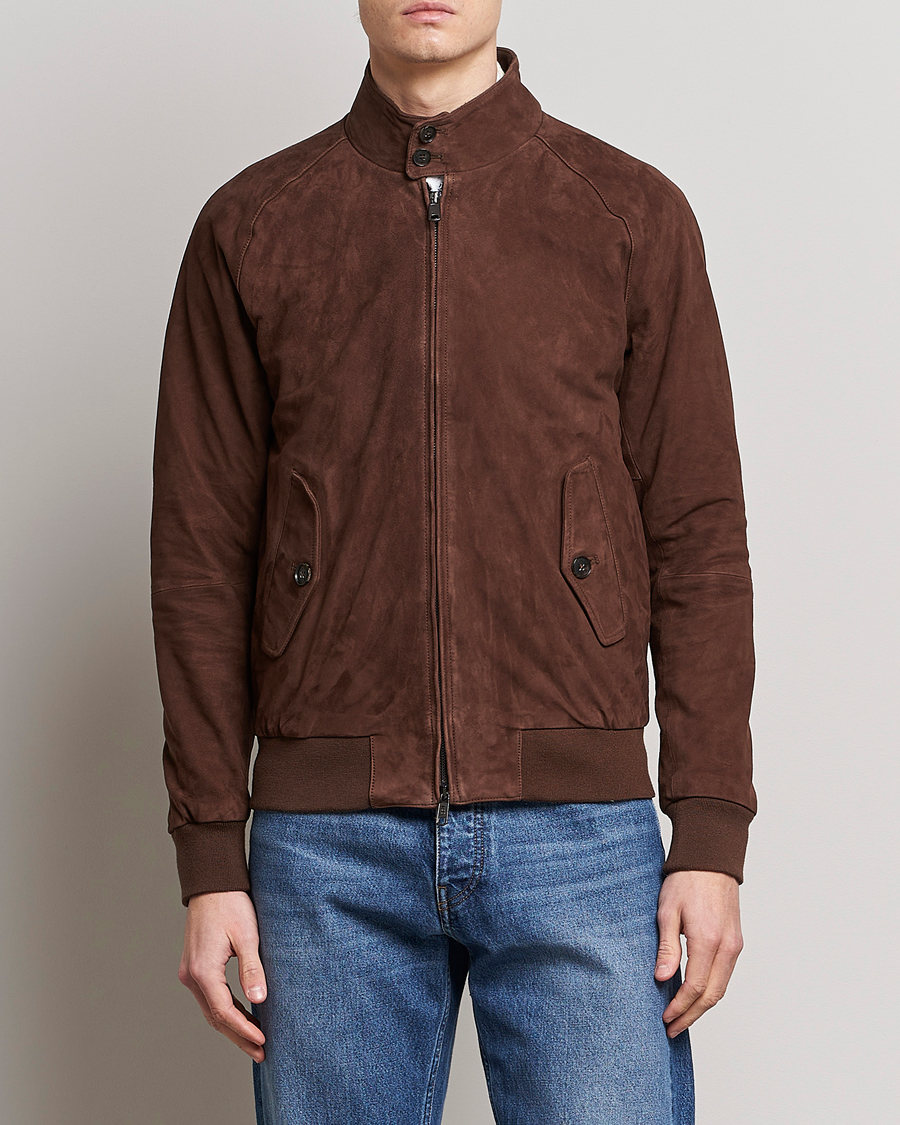 Baracuta G9 Suede Jacket UK42 - EU52 - CareOfCarl.dk