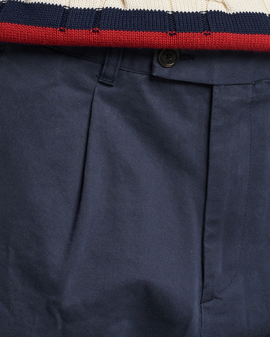 Herre | Shorts | Baracuta | Gabardine Chino Shorts Navy