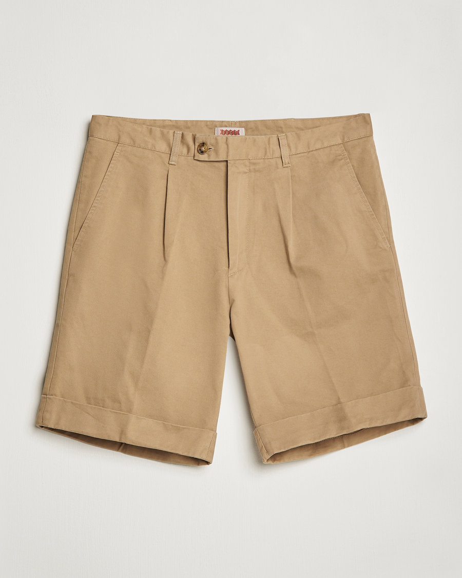 Herre | Shorts | Baracuta | Gabardine Chino Shorts Tan