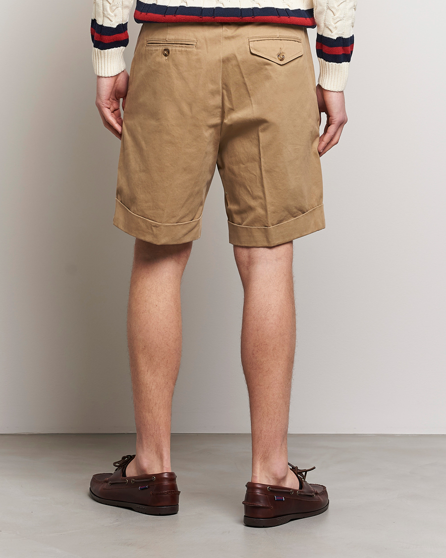 Herre | Shorts | Baracuta | Gabardine Chino Shorts Tan