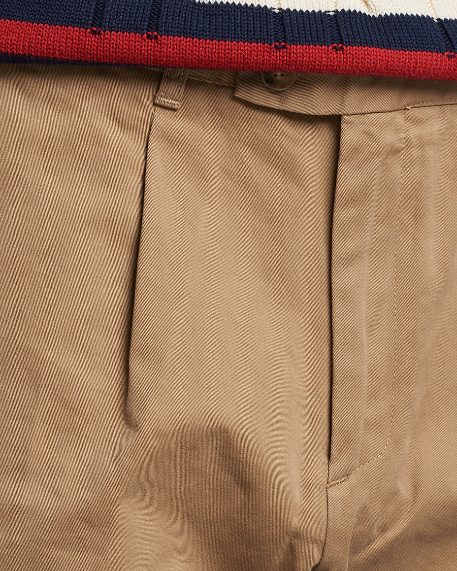 Herre | Shorts | Baracuta | Gabardine Chino Shorts Tan