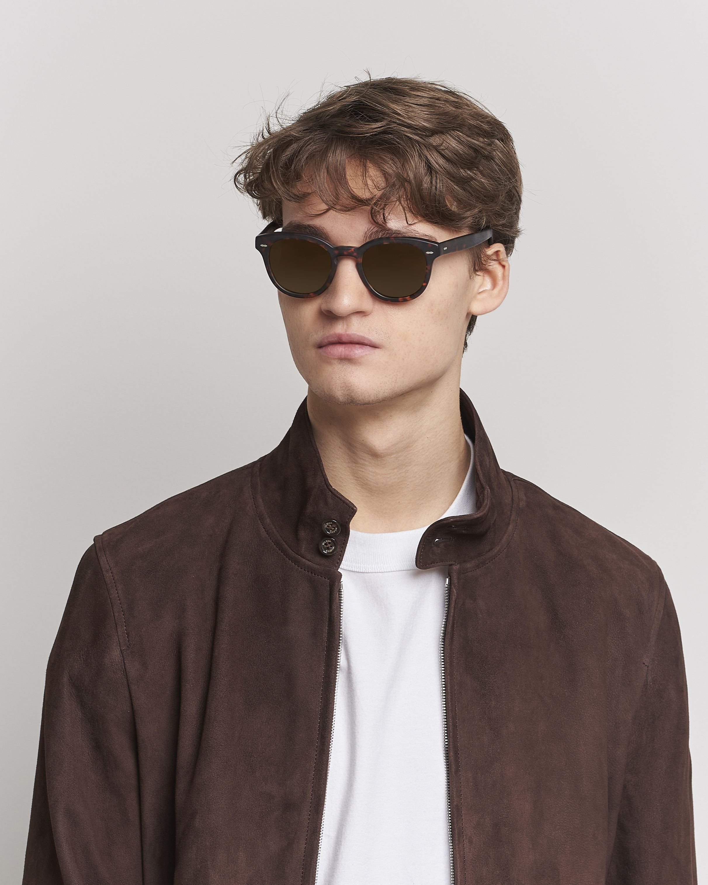 Herre | Solbriller | Oliver Peoples | Cary Grant Sunglasses Semi Matte Tortoise