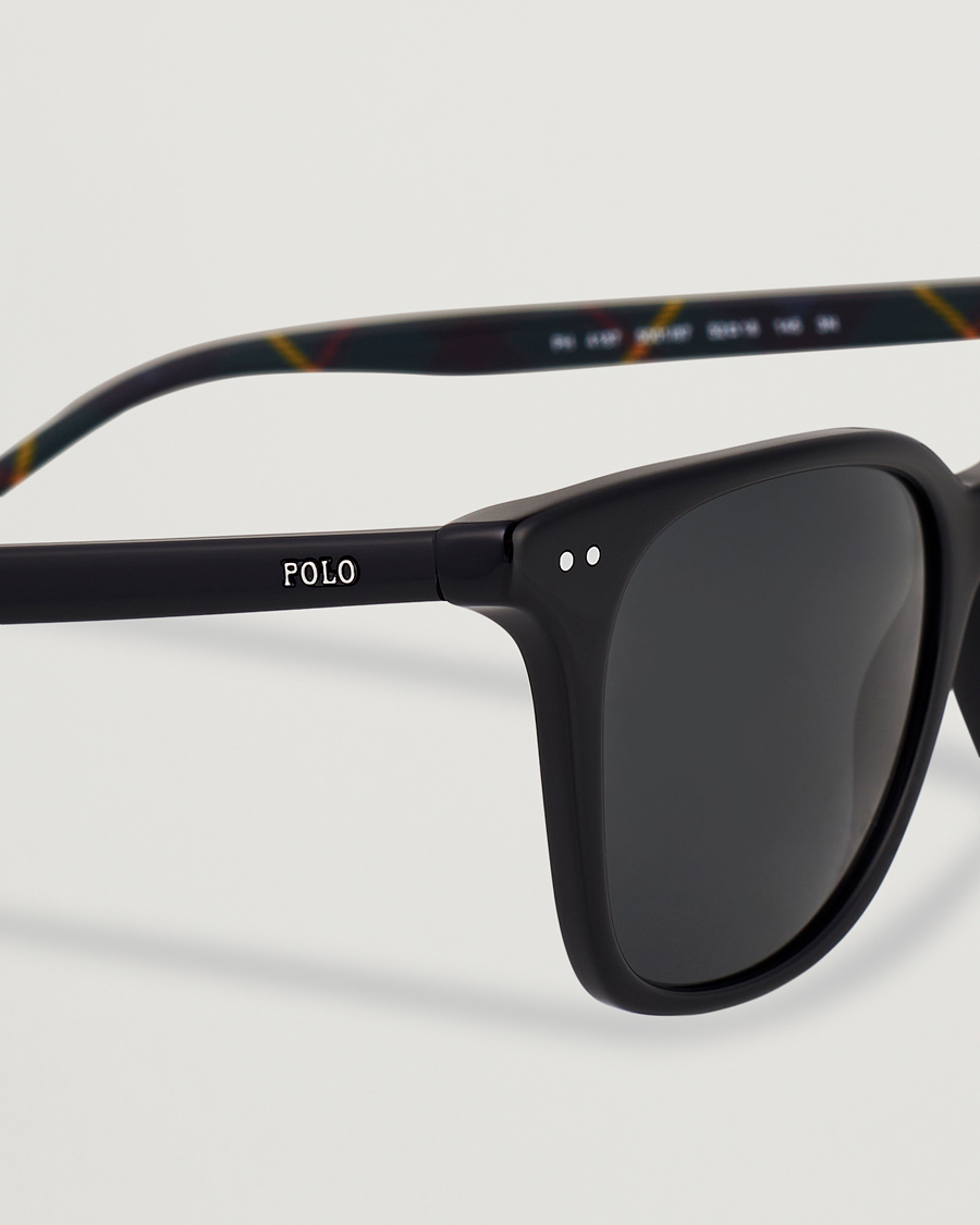Herre | Solbriller | Polo Ralph Lauren | 0PH4187 Sunglasses Shiny Black