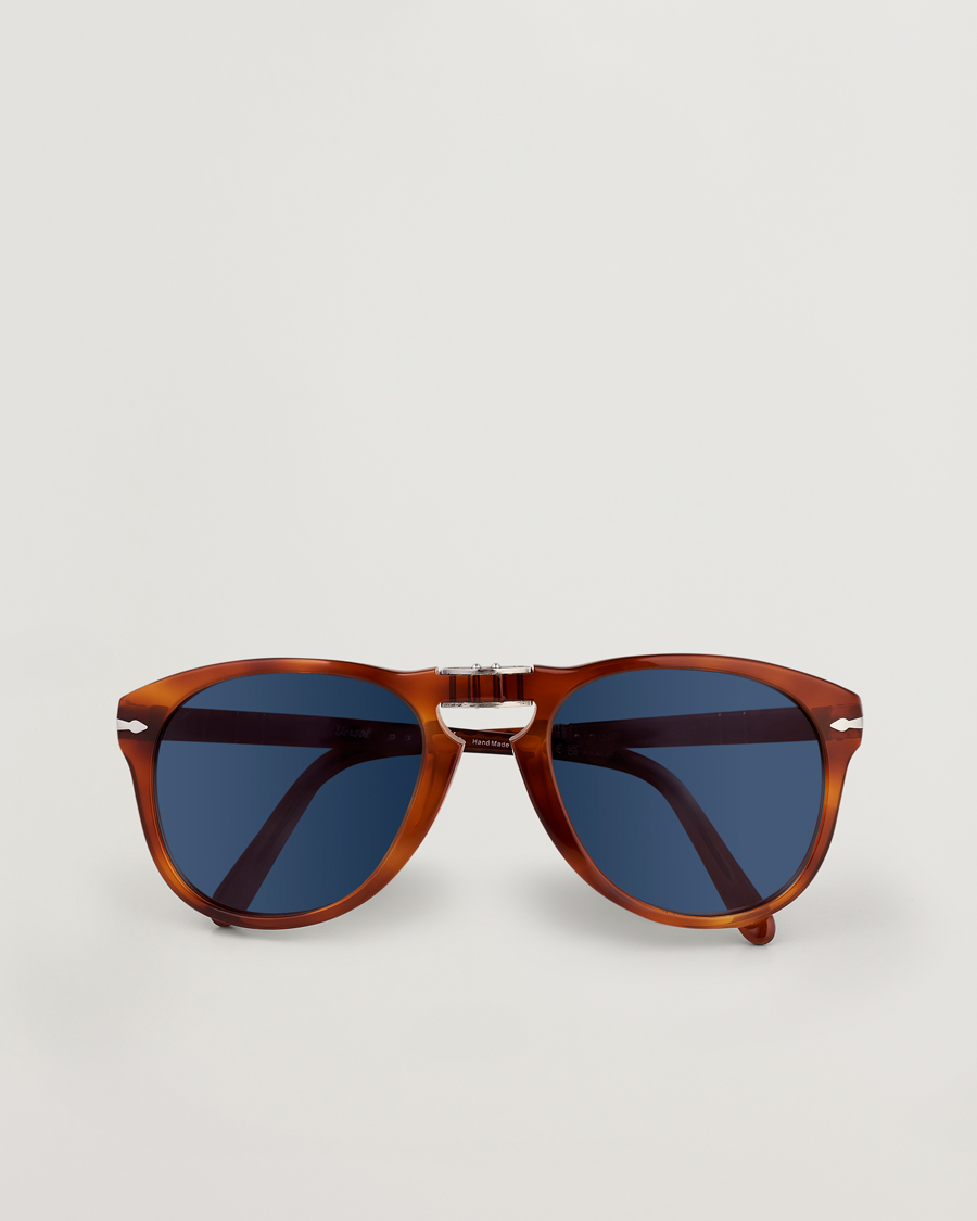 Herre | Persol 0PO0714 Steve McQueen Sunglasses Light Havana | Persol | 0PO0714 Steve McQueen Sunglasses Light Havana