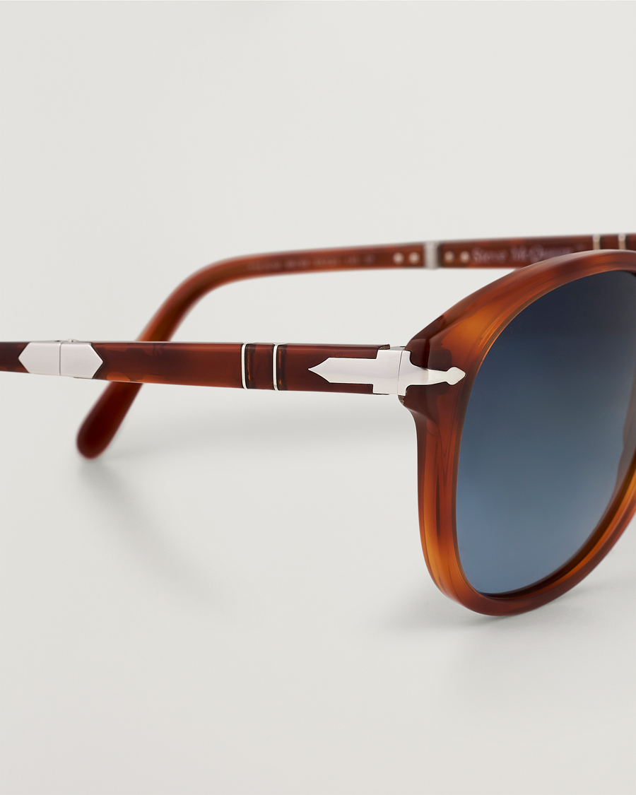 Herre | Persol 0PO0714 Steve McQueen Sunglasses Light Havana | Persol | 0PO0714 Steve McQueen Sunglasses Light Havana