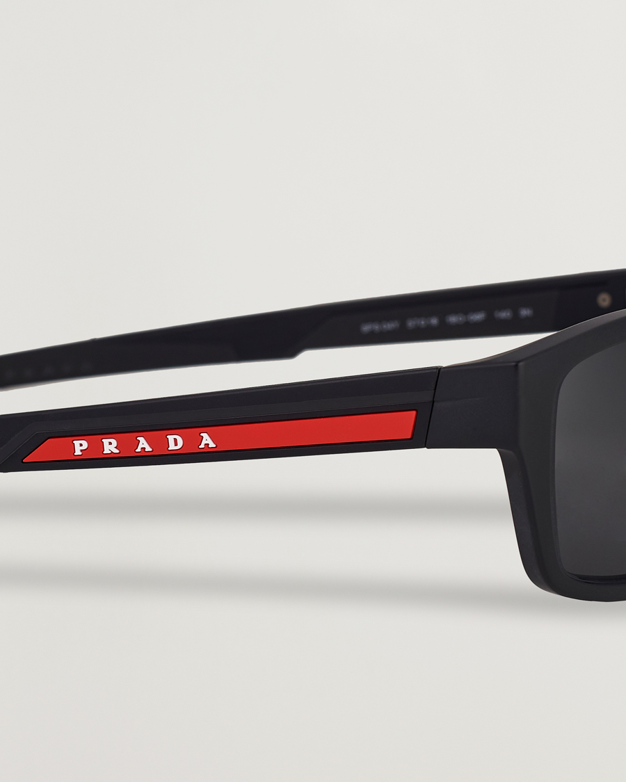 Herre | Prada Linea Rossa 0PS 04YS Sunglasses Matte Black | Prada Linea Rossa | 0PS 04YS Sunglasses Matte Black