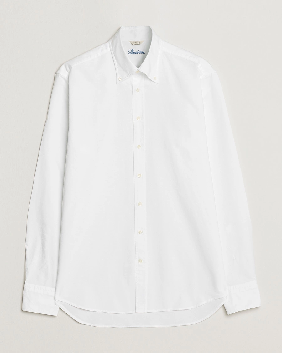 Herr |  | Stenströms | Fitted Body Oxford Shirt White