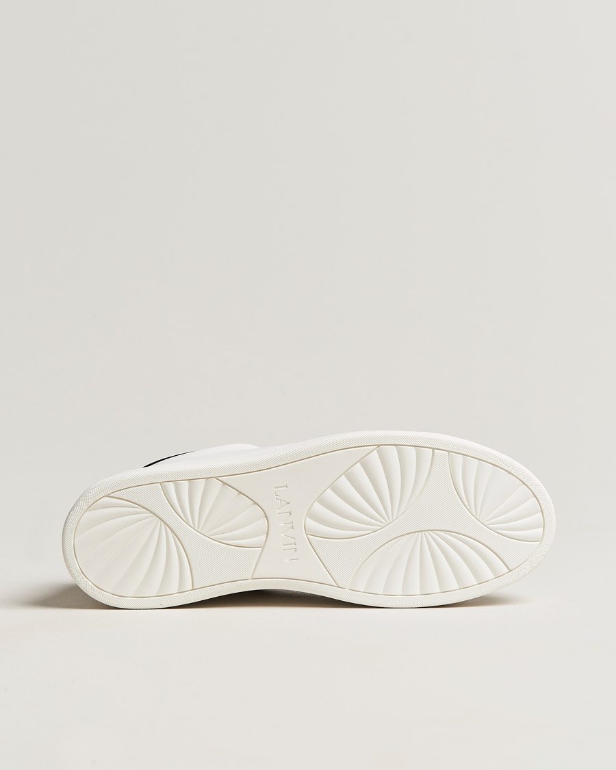 Herre | Lanvin DBB0 Plain Sneaker White/Black | Lanvin | DBB0 Plain Sneaker White/Black