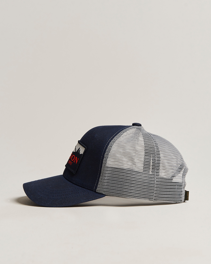 Herre | Filson Mesh Logger Cap Navy | Filson | Mesh Logger Cap Navy