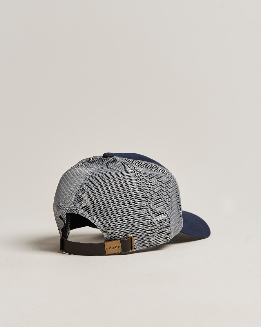 Herre | Filson Mesh Logger Cap Navy | Filson | Mesh Logger Cap Navy
