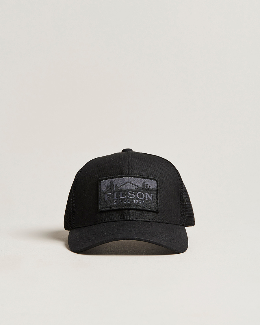 Herre | Hatte & kasketter | Filson | Logger Mesh Cap Black