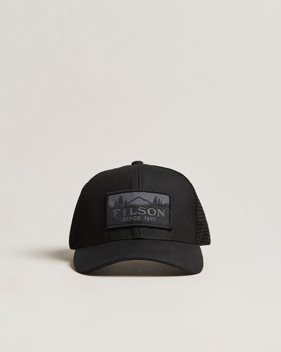 Herre | Hatte & kasketter | Filson | Logger Mesh Cap Black