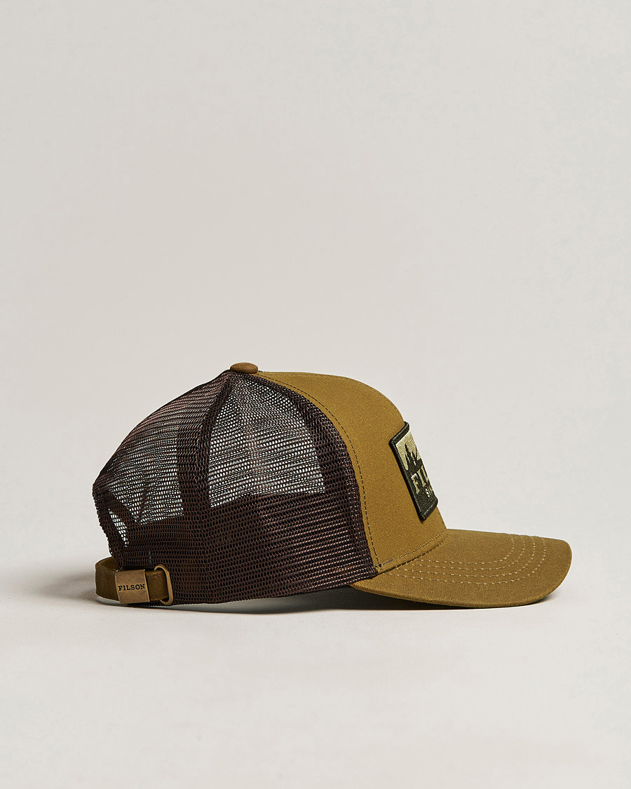 Herre | Hatte & kasketter | Filson | Logger Mesh Cap Dark Tan