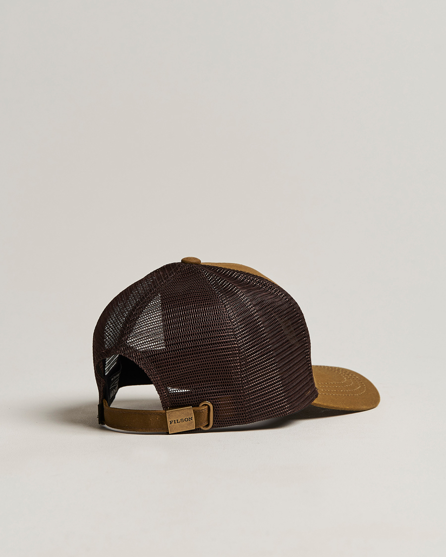 Herre | Hatte & kasketter | Filson | Logger Mesh Cap Dark Tan