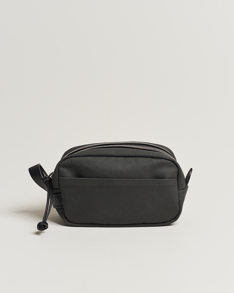 Herre | Filson Rugged Twill Travel Kit Faded Black | Filson | Rugged Twill Travel Kit Faded Black