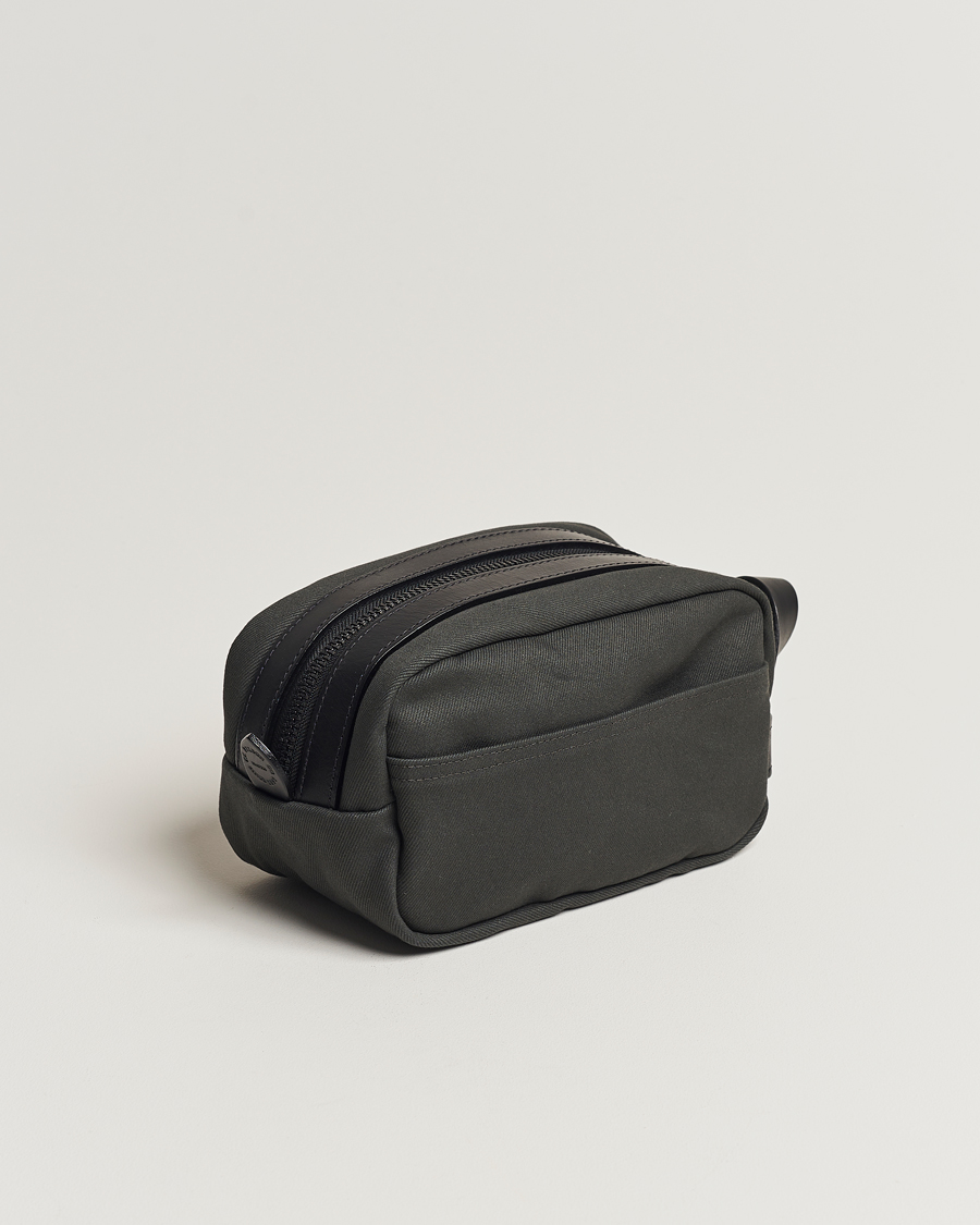 Herre |  | Filson | Rugged Twill Travel Kit Faded Black