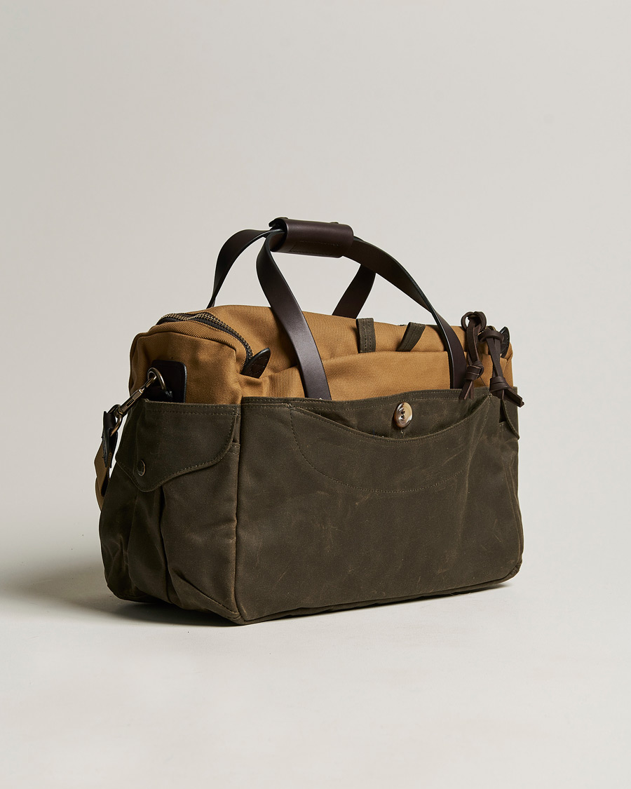 Herre | Filson Heritage Sportsman Bag Tan/Otter Green | Filson | Heritage Sportsman Bag Tan/Otter Green