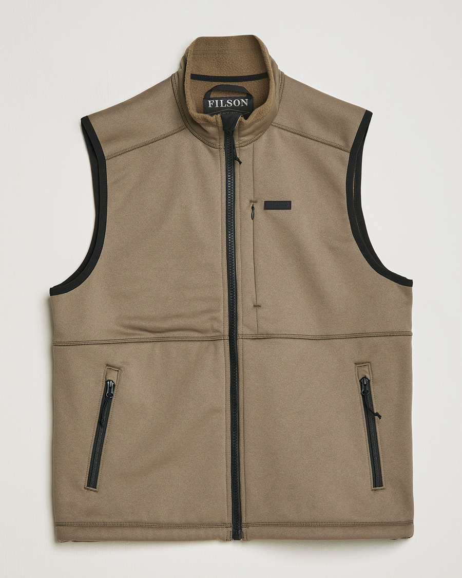 Herre | Veste | Filson | Granite Ridge Fleece Vest Field Olive
