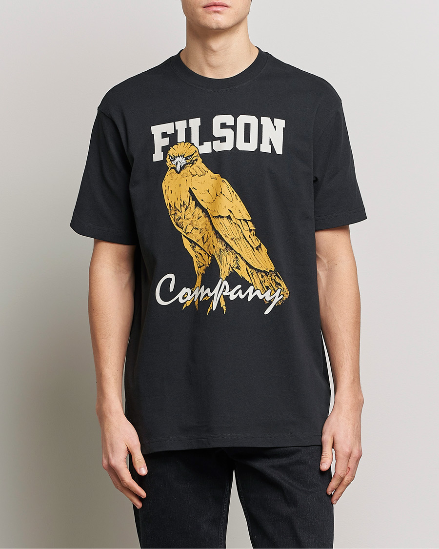 Herre | Tøj | Filson | Pioneer Graphic T-Shirt Black