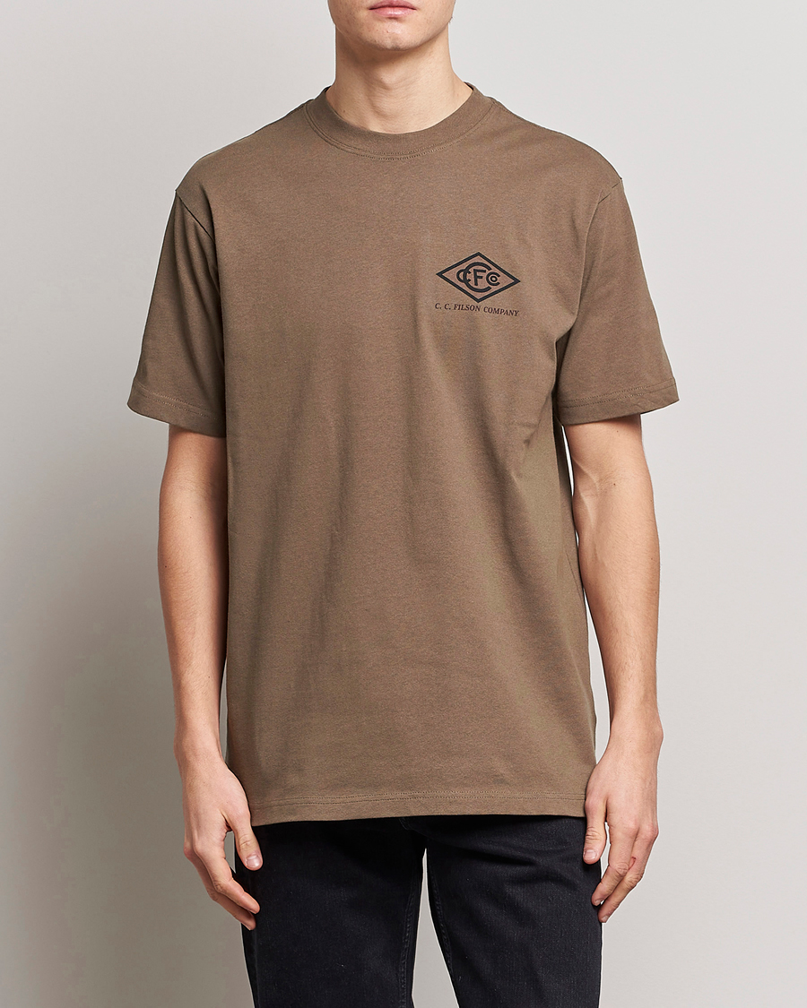 Herre | Kortærmede t-shirts | Filson | Pioneer Graphic T-Shirt Morel