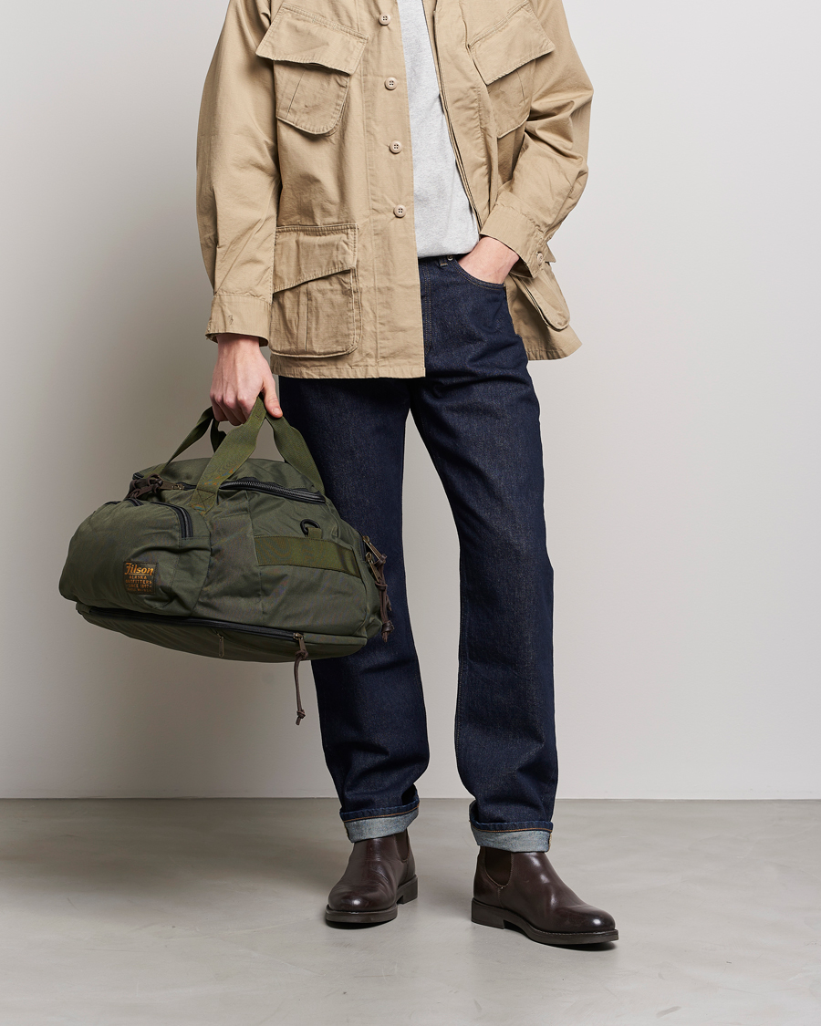 Herre | Filson Cordura Nylon Duffle Pack Otter Green | Filson | Cordura Nylon Duffle Pack Otter Green