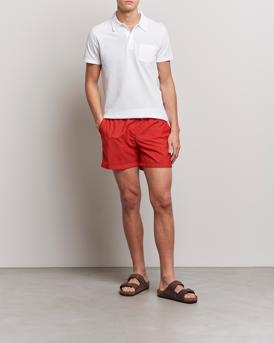 Herre | Badebukser | The Resort Co | Classic Swimshorts Ruby Red