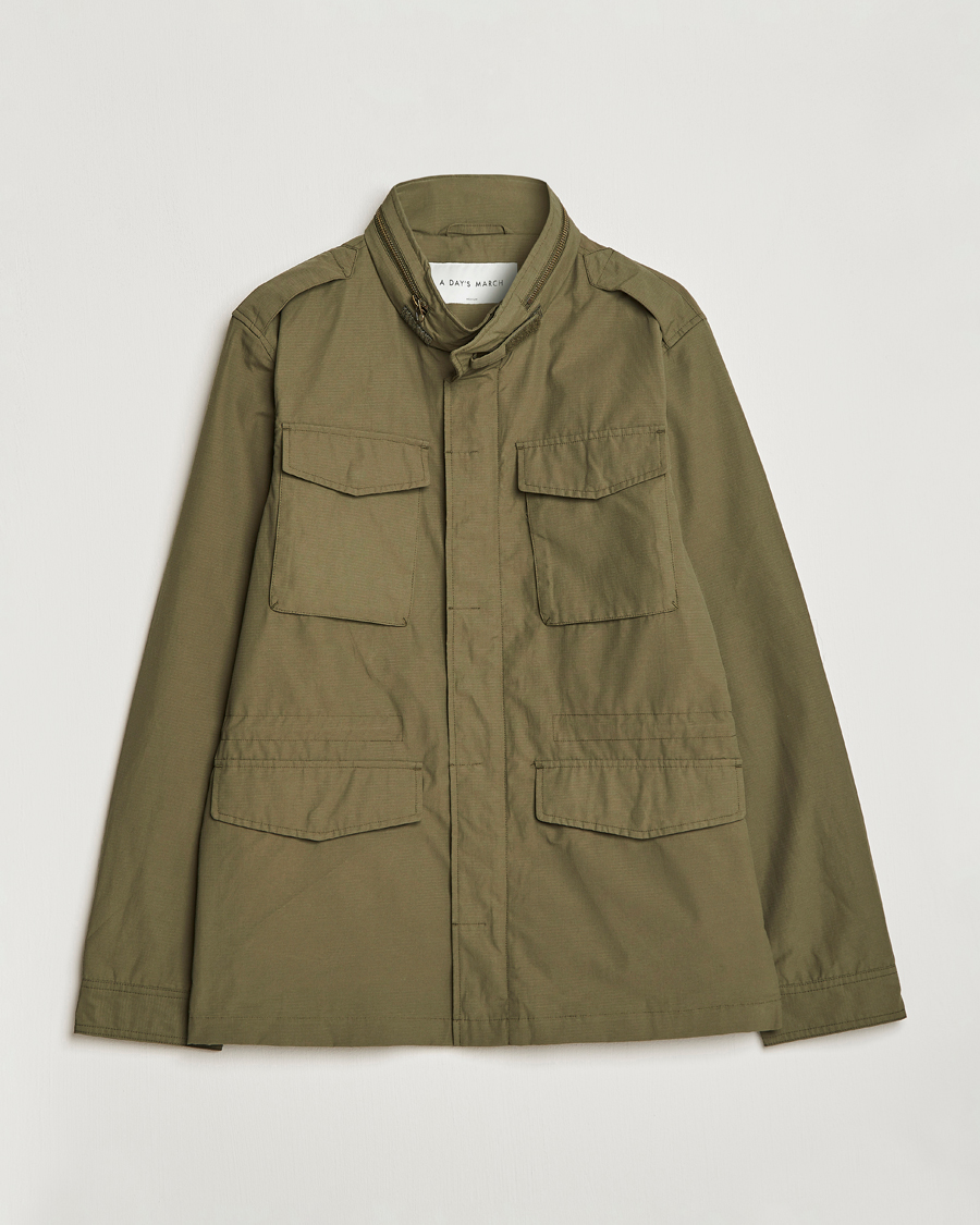 Herre | Jakker | A Day's March | Barnett M65 Jacket Olive