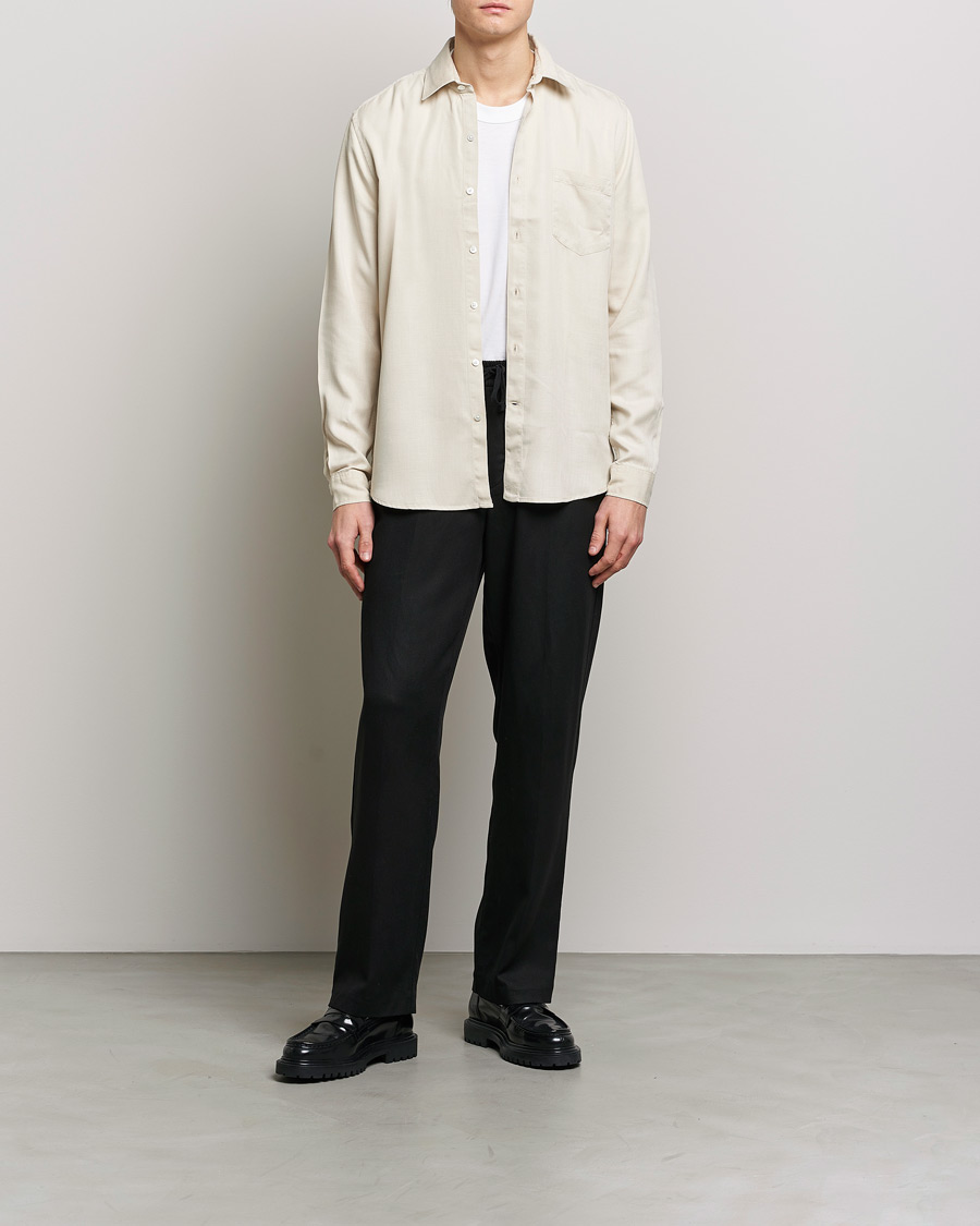 Herre | Skjorter | A Day's March | Daintree Tencel Shirt Sand