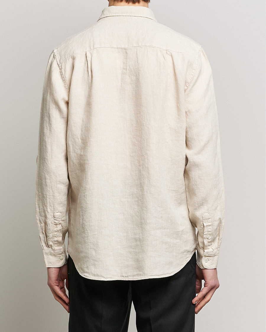 Herre | Skjorter | A Day's March | Abu Linen Shirt Sand