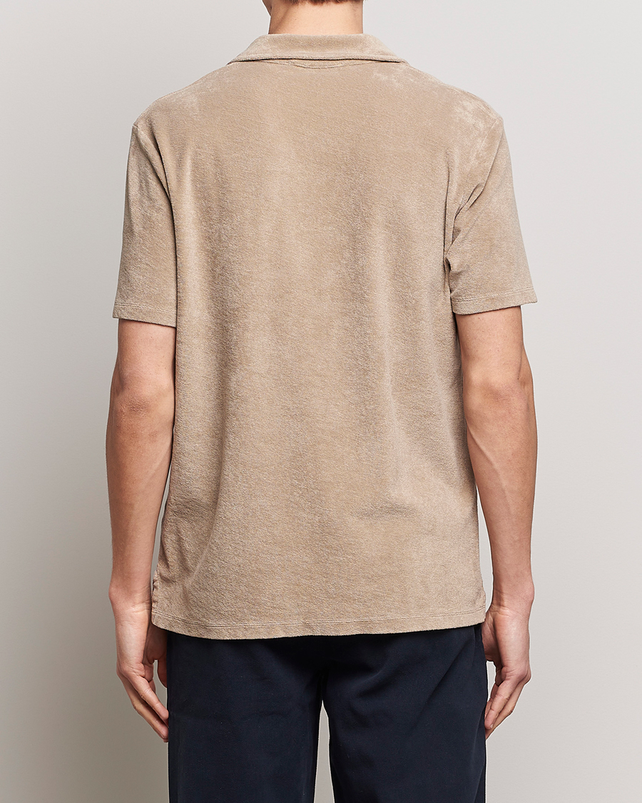 Herre | Polotrøjer | A Day's March | Terry Polo Khaki
