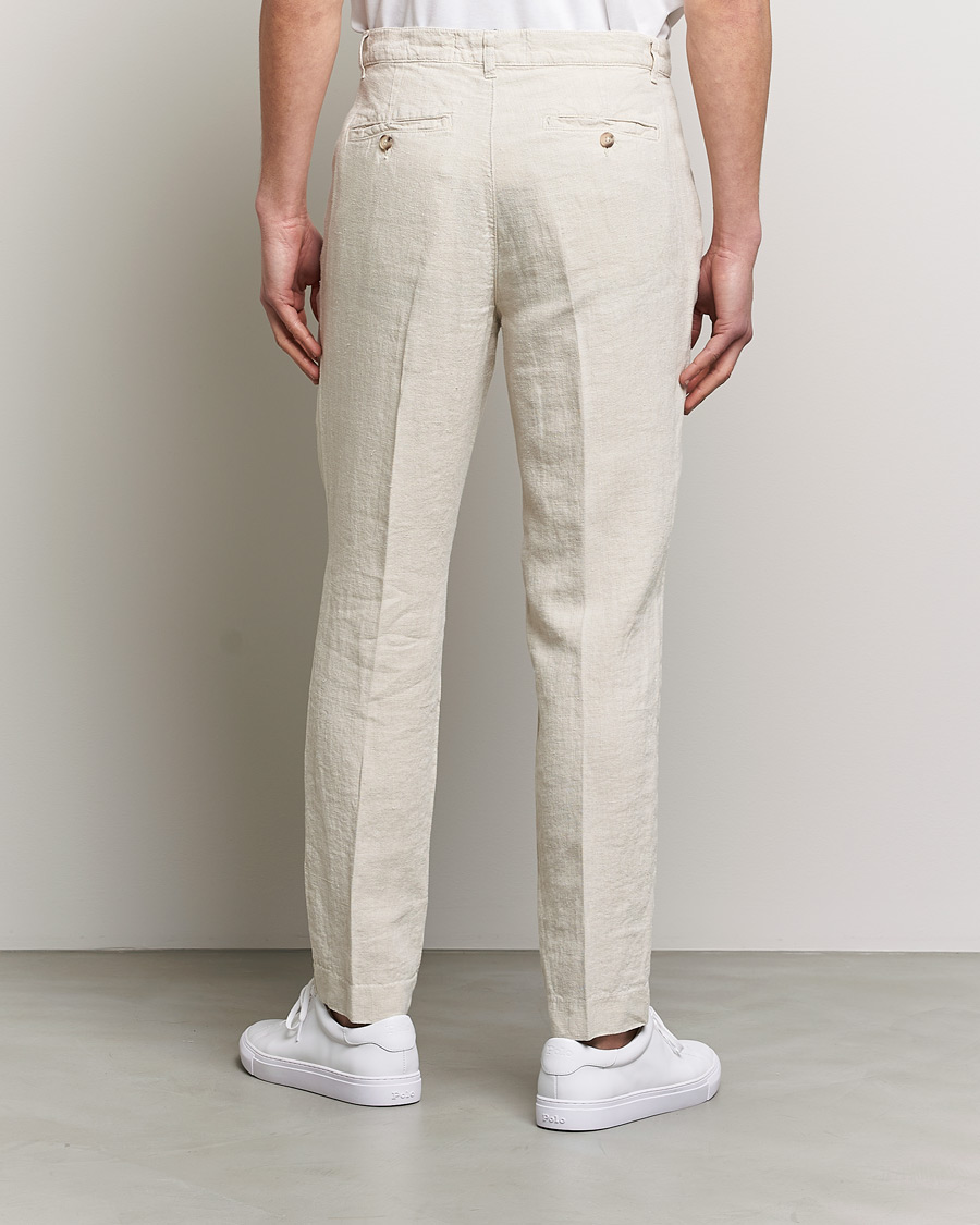Herre | Bukser | A Day's March | Madu Linen Trouser Oyster