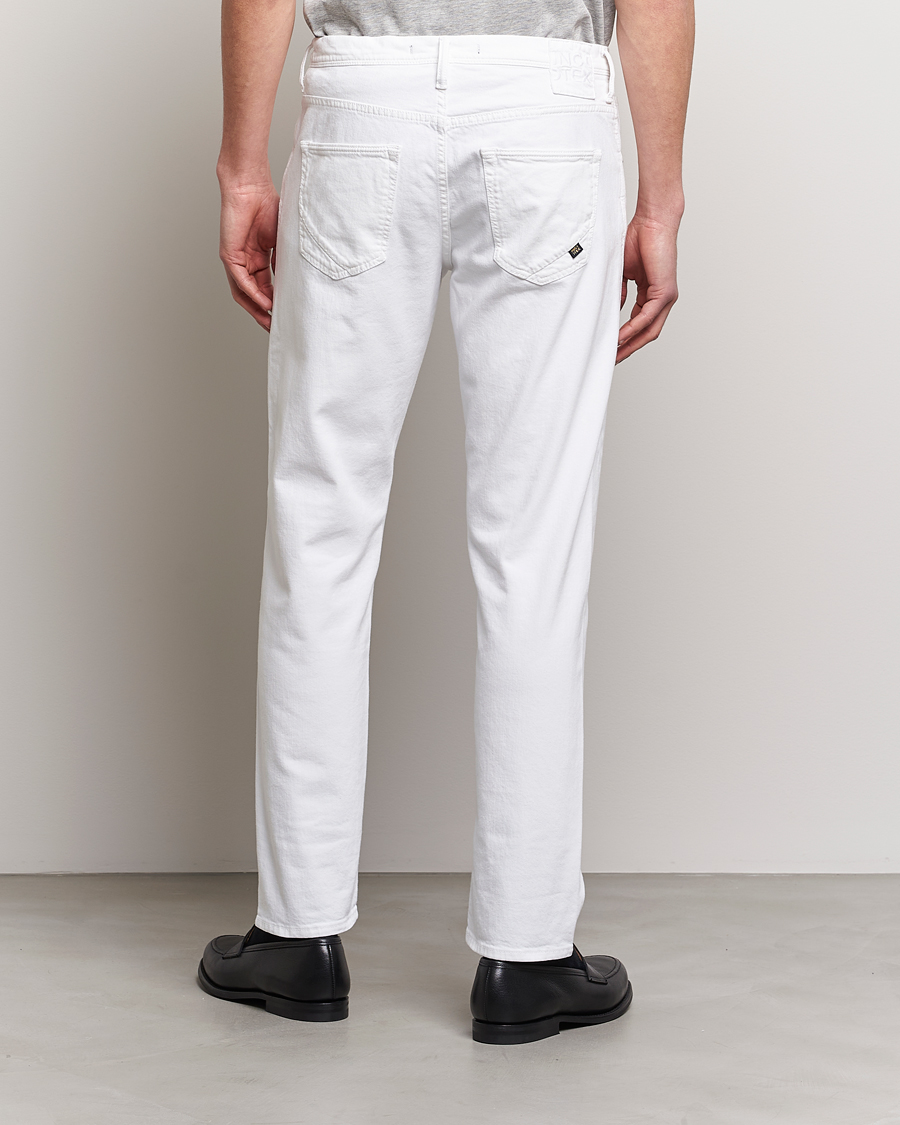 Herre | Bukser | Incotex | Cotton Stretch 5-Pocket Pants White