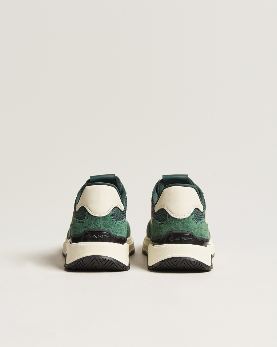 Herre | GANT Jeuton Running Sneaker Tartan Green | GANT | Jeuton Running Sneaker Tartan Green