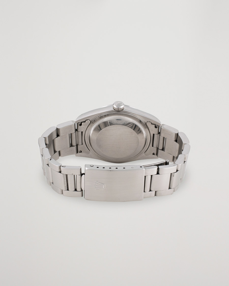 Herre | Rolex Pre-Owned Datejust 16200 Oyster Perpetual Steel White | Rolex Pre-Owned | Datejust 16200 Oyster Perpetual Steel White