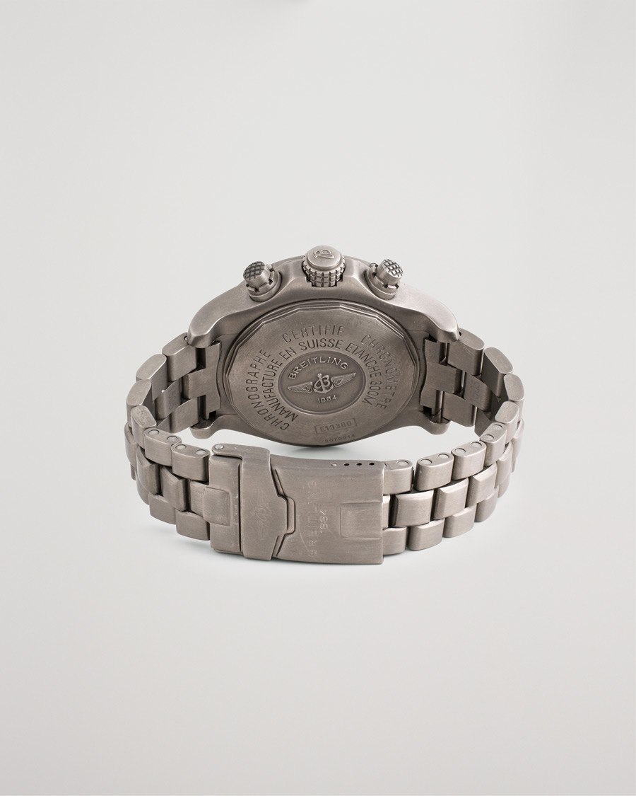 Herre | Breitling Pre-Owned Avenger Steel Black | Breitling Pre-Owned | Avenger Steel Black