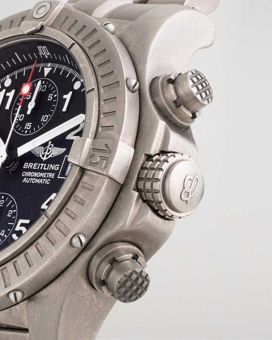 Herre | Breitling Pre-Owned Avenger Steel Black | Breitling Pre-Owned | Avenger Steel Black