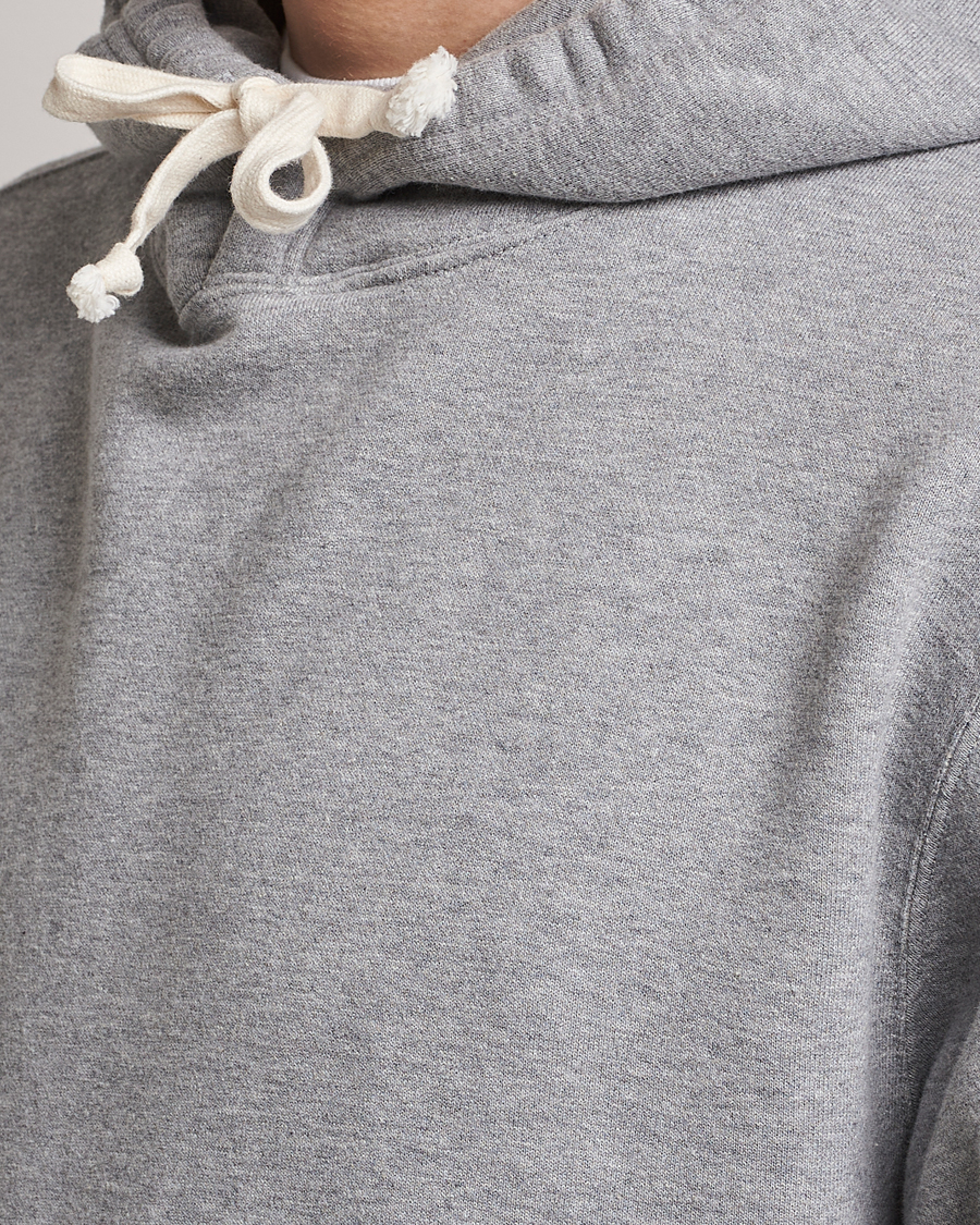 Herre | Trøjer | BEAMS PLUS | Japanese Cotton Hoodie Heather Grey