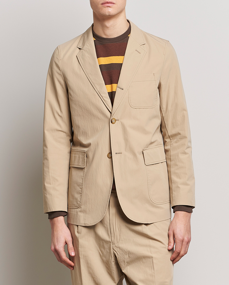 Herre | Japanese Department | BEAMS PLUS | Comfort Cloth Travel Jacket Beige