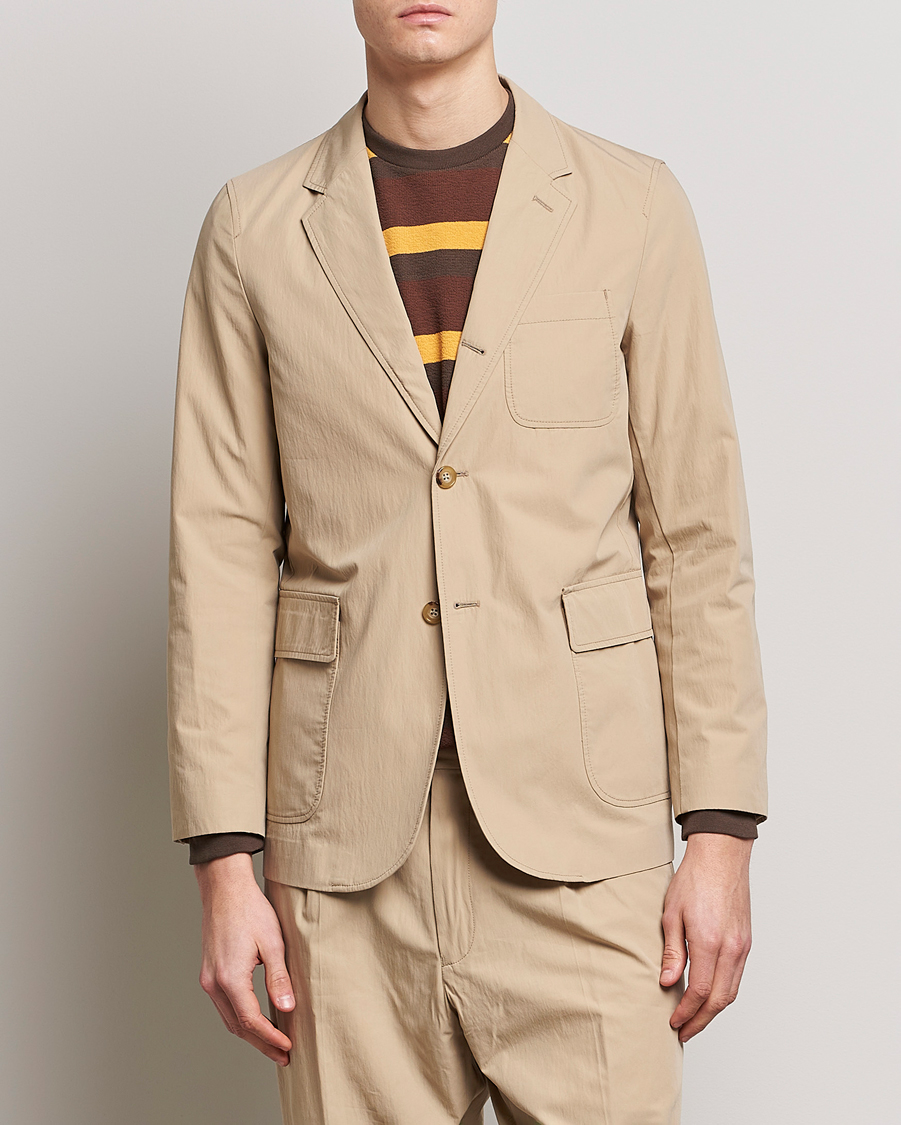 Herre | Blazere & jakker | BEAMS PLUS | Comfort Cloth Travel Jacket Beige